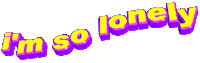 Reaction Lonely Sticker by GIPHY Text