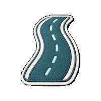beyond9to5_travel sticker travel adventure minimal Sticker