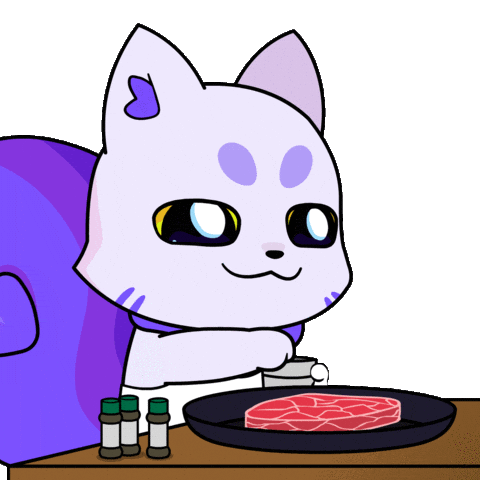 Salt Bae Crying Sticker by Lucky Kat Studios