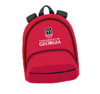 bag go dawgs Sticker by University of Georgia