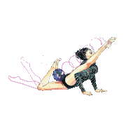 AlmudenaCid olympia cid gimnasia boti Sticker