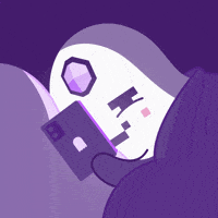 Sleepy Phone GIF by aavegotchi