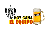 PilsenerEC futbol cerveza promo ecuador Sticker