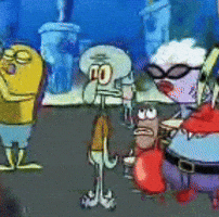 spongebob squarepants defeat GIF