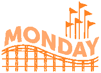 Happy Days Of The Week Sticker by Six Flags