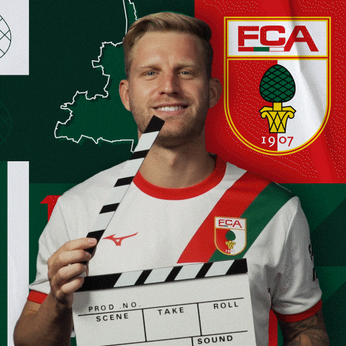 Arne Maier Football GIF by FC Augsburg 1907