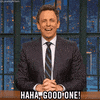 Seth Meyers Lol GIF by Late Night with Seth Meyers