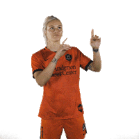 Check It Out Womens Soccer Sticker by Houston Dash