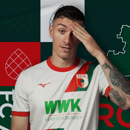 Cedric Zesiger Football GIF by FC Augsburg 1907