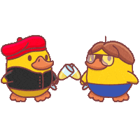 Party Love Sticker by FOMO Duck