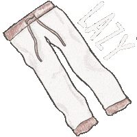 Sunday Pajamas Sticker