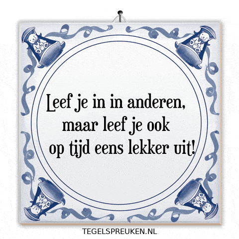Nl Spreuk GIF by Tegelspreuken.nl