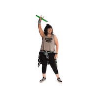 momofoster pound poundfit ripstix makenoise Sticker