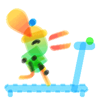 Work Out Animation Sticker by wanderson