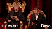 UKTVGIFBANK dave taskmaster uktv tasks GIF
