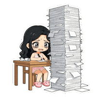 Study Hard Sticker