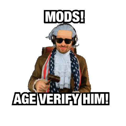 Too Young Age Sticker