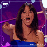 Hands Up Point GIF by The Masked Singer UK & The Masked Dancer UK