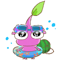 Akaripikmin One Sticker by akari_tatata