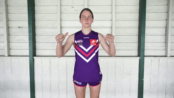 Thumb Thumbs Down GIF by Fremantle Dockers
