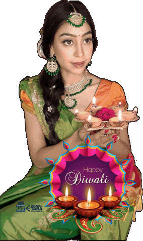 Bollywood Diwali Sticker by Global Tara Entertainment