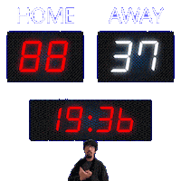 37 Away Sticker