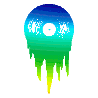 acid tripping Sticker by Greenway Records