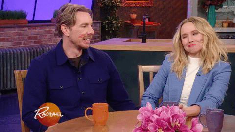 kristen bell love GIF by Rachael Ray Show