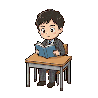 勉強 Sticker