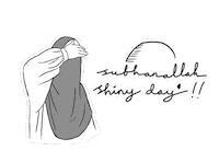 Hijab Moslem Sticker