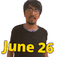June 26 Sticker