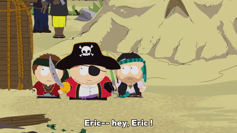 eric cartman sword GIF by South Park 