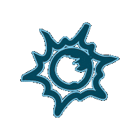 Wonder Blue Sun Sticker by American Repertory Theater