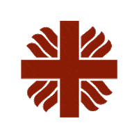 caritas_spis cross laska caritas dobro Sticker