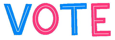Voting Election Day Sticker by Rainbow Brains