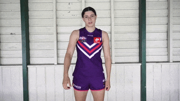 Thumb Thumbs Down GIF by Fremantle Dockers
