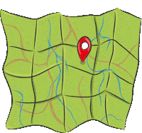 Travel Map Sticker by camping wagner