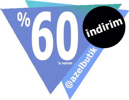 Indirim Sticker by azel butik