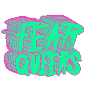 LGBTQVHS horror podcast fear queers Sticker