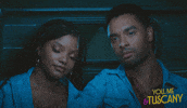 youmetuscany sleeping car ride halle bailey hallebailey GIF