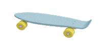 Skate Board 3D Sticker by kingpin