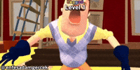 Scream Hello GIF