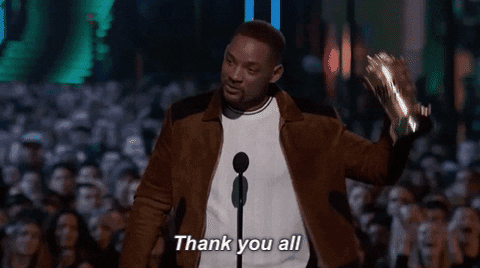 Will Smith Thank You GIF by mtv