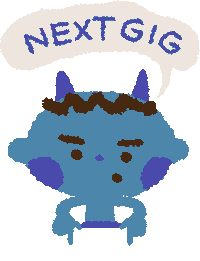 Illustration Showtime Sticker