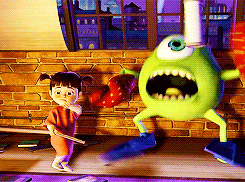 monsters inc disney GIF