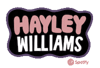 Hayley Williams Sticker Sticker by Spotify