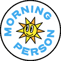 Happy Rise And Shine Sticker by kazoo-branding