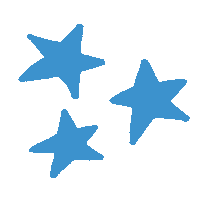 Fourth Of July Stars Sticker by kazoo-branding