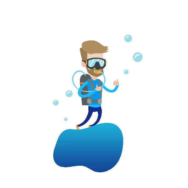 deepdivedubai giphyupload fun adventure diving Sticker