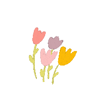 Flowers Tulips Sticker